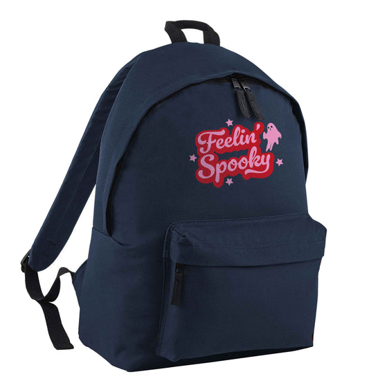 Feelin' Spooky Kit navy children's backpack