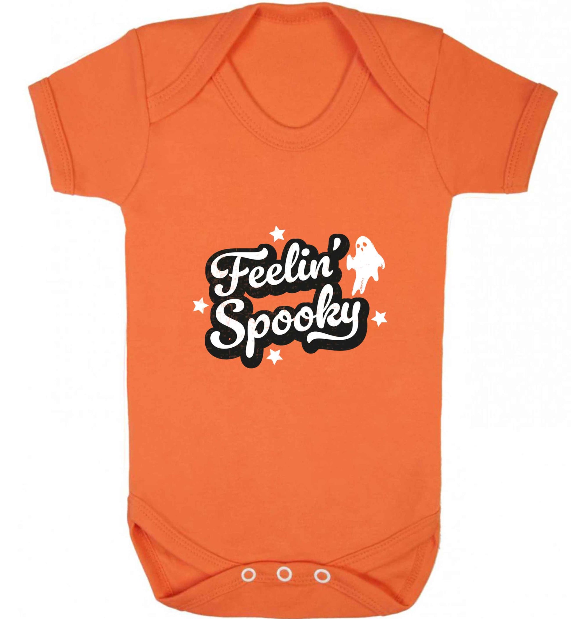 Feelin' Spooky Kit baby vest orange 18-24 months