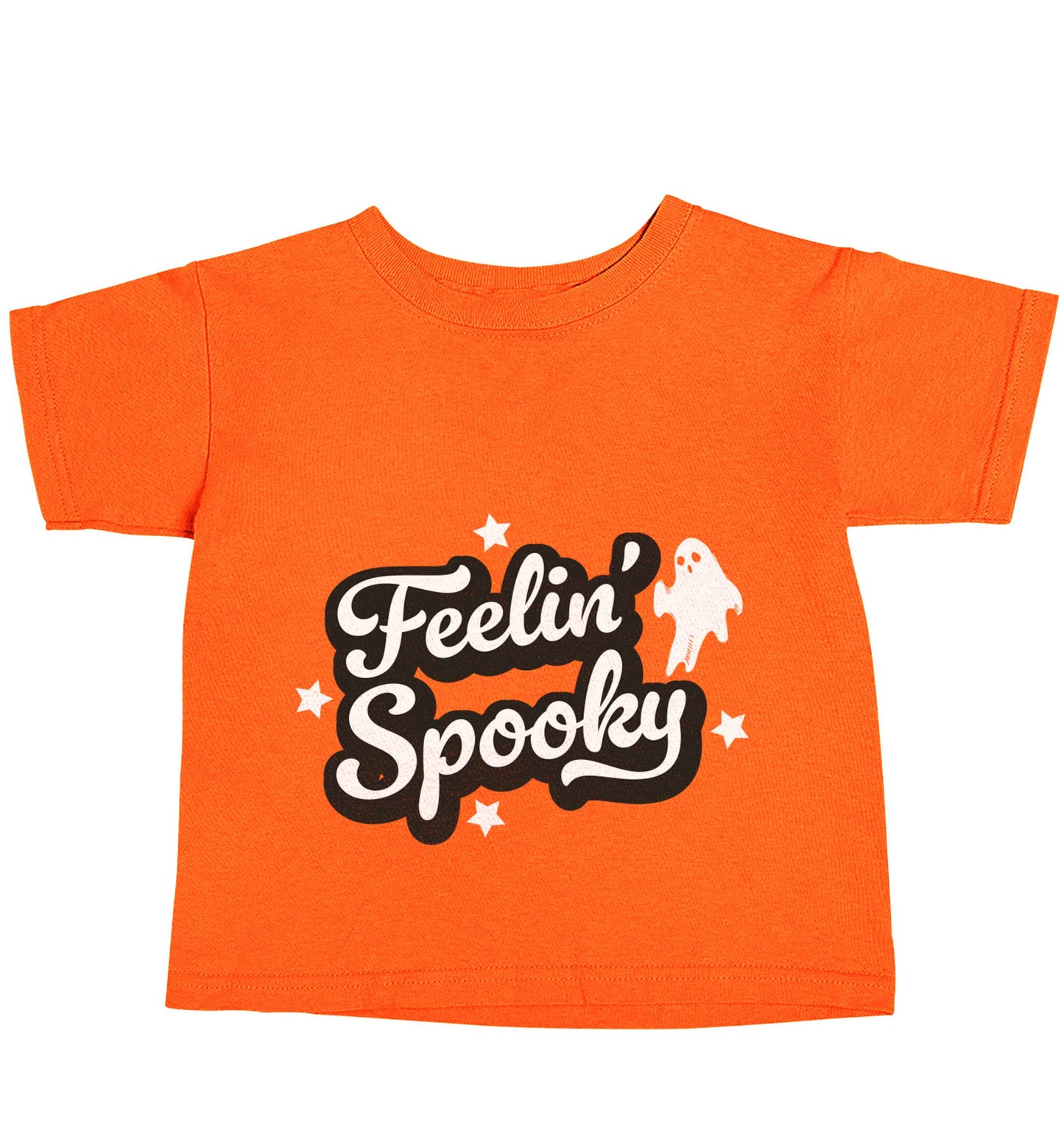 Feelin' Spooky Kit orange baby toddler Tshirt 2 Years