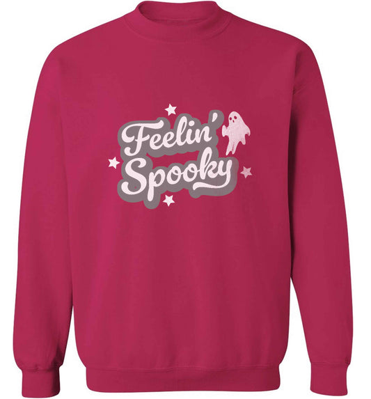 Feelin' Spooky Kit adult's unisex pink sweater 2XL
