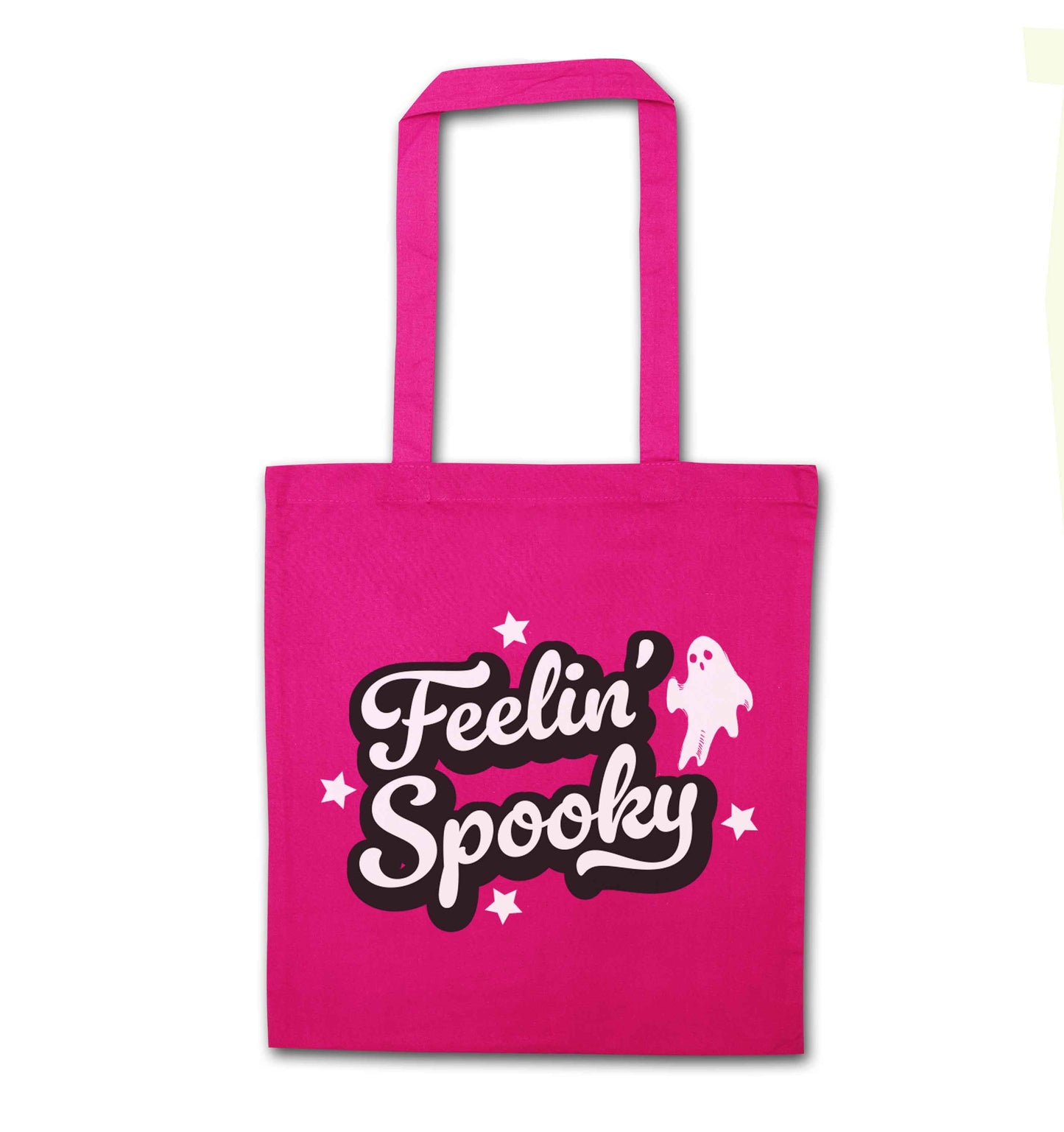 Feelin' Spooky Kit pink tote bag