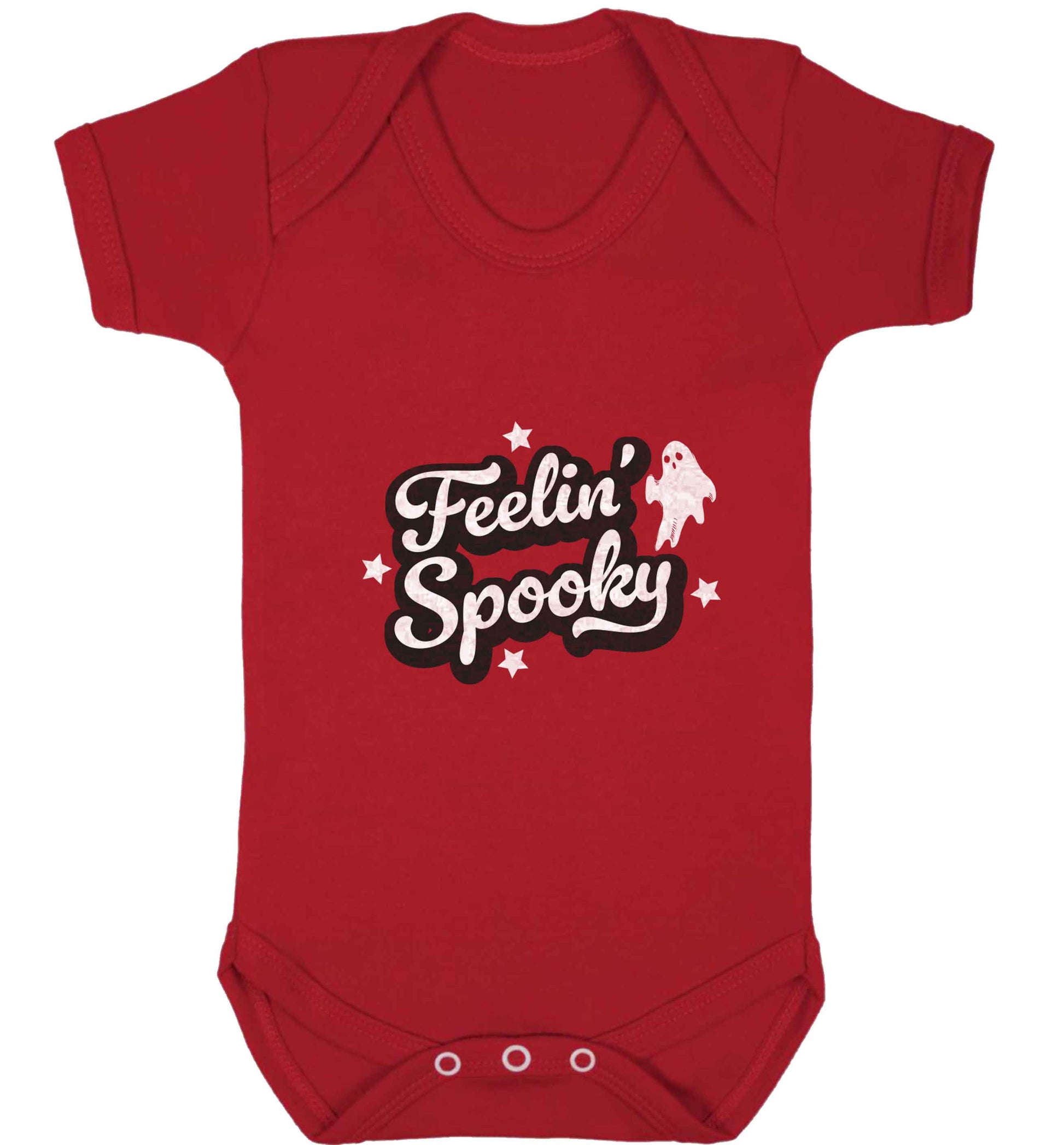 Feelin' Spooky Kit baby vest red 18-24 months