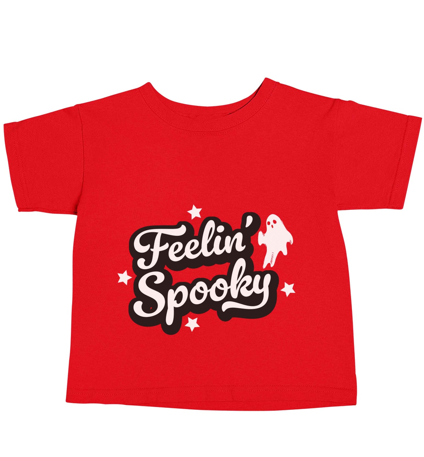 Feelin' Spooky Kit red baby toddler Tshirt 2 Years
