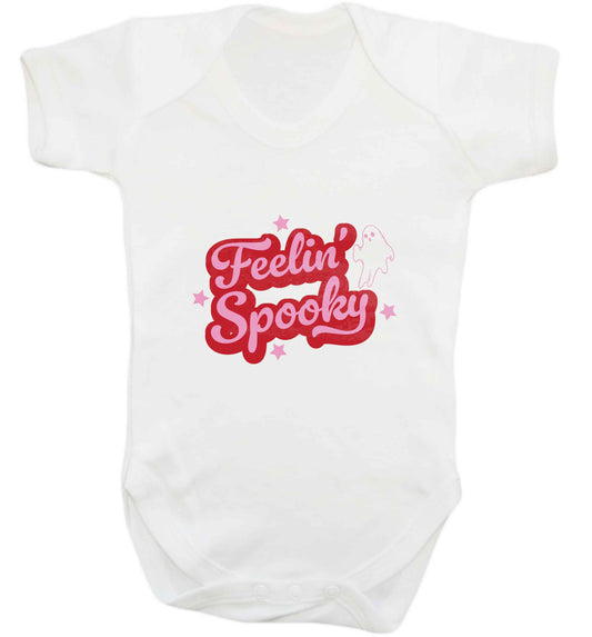 Feelin' Spooky Kit baby vest white 18-24 months
