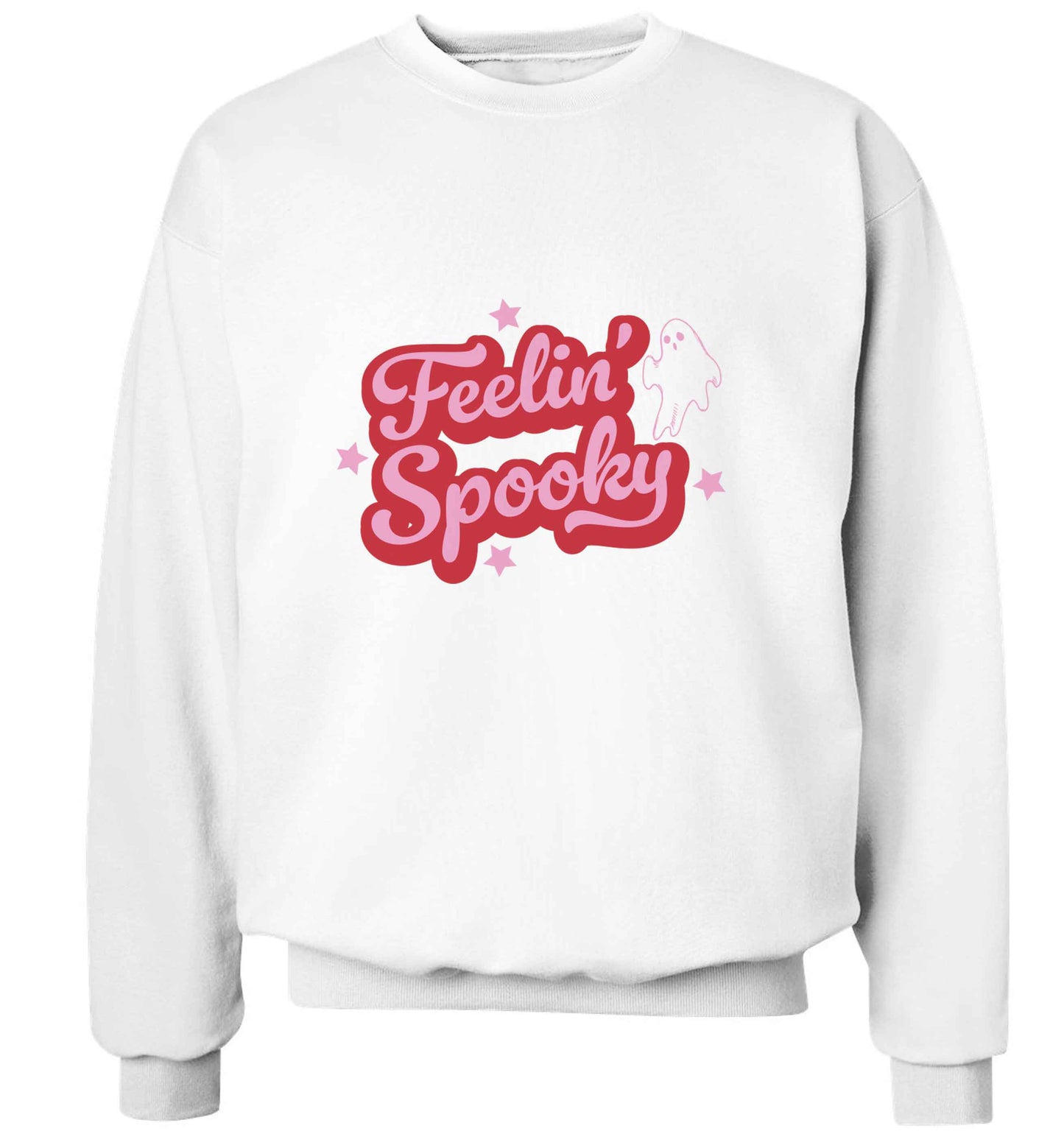 Feelin' Spooky Kit adult's unisex white sweater 2XL