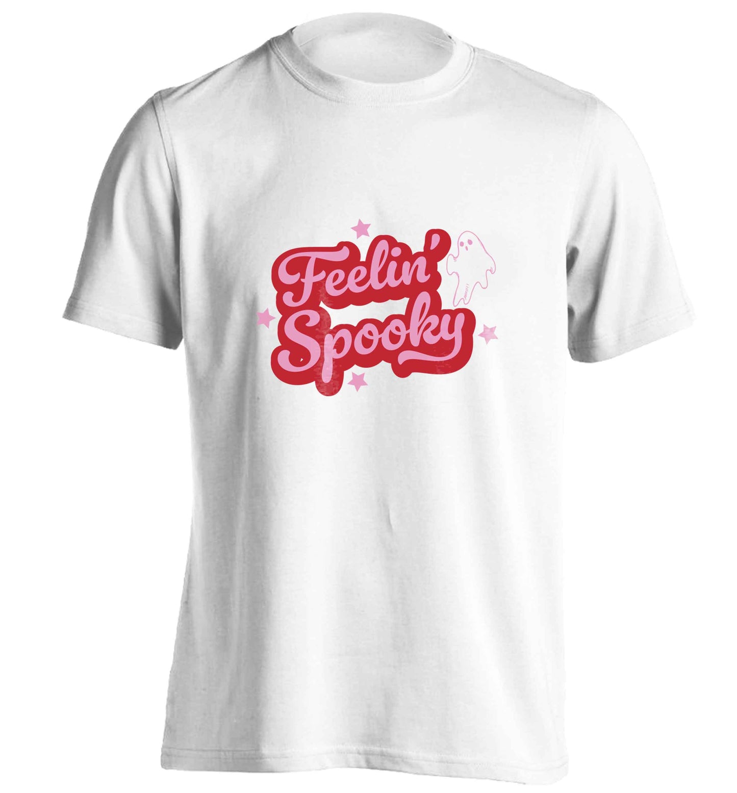 Feelin' Spooky Kit adults unisex white Tshirt 2XL