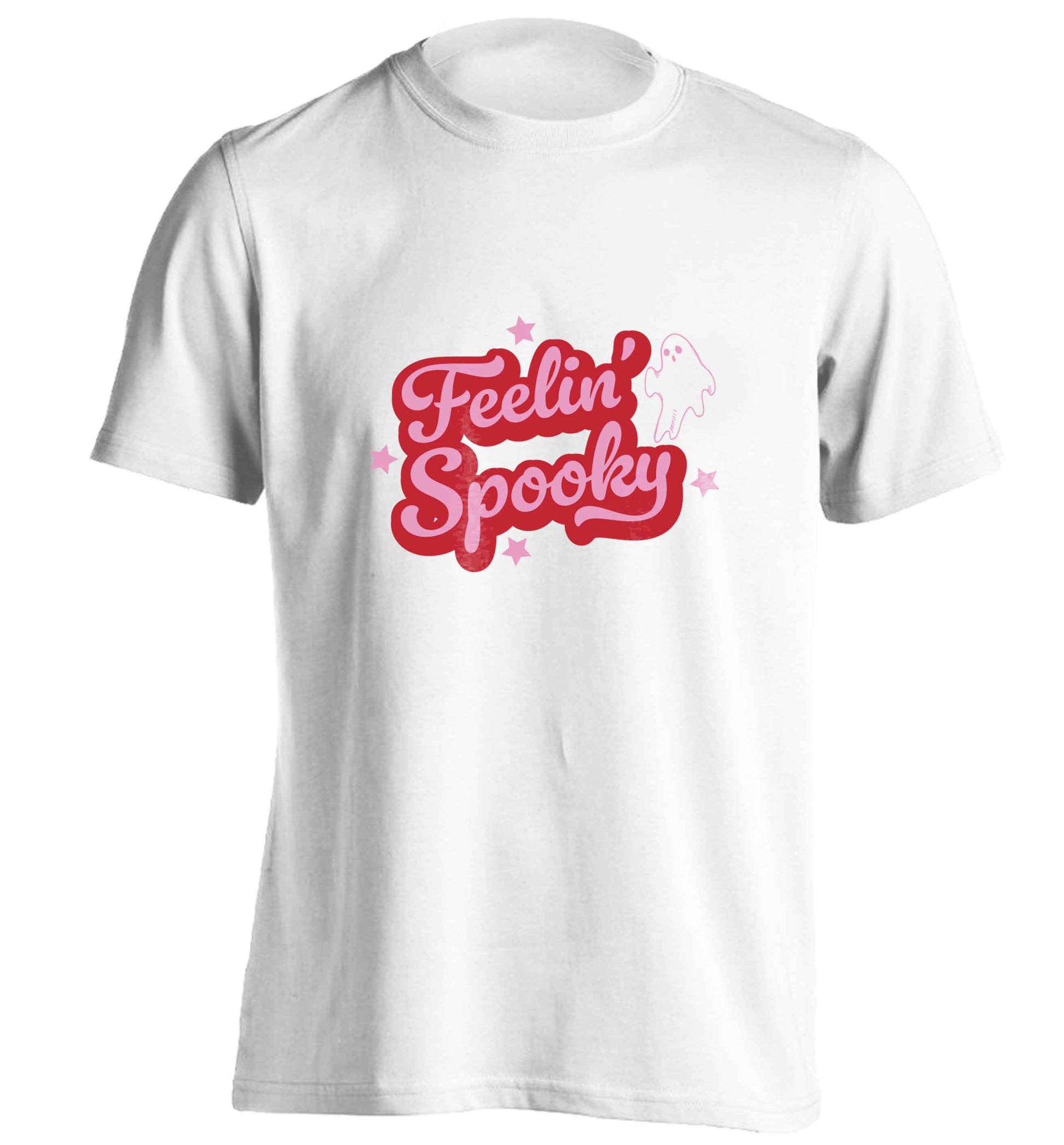 Feelin' Spooky Kit adults unisex white Tshirt 2XL