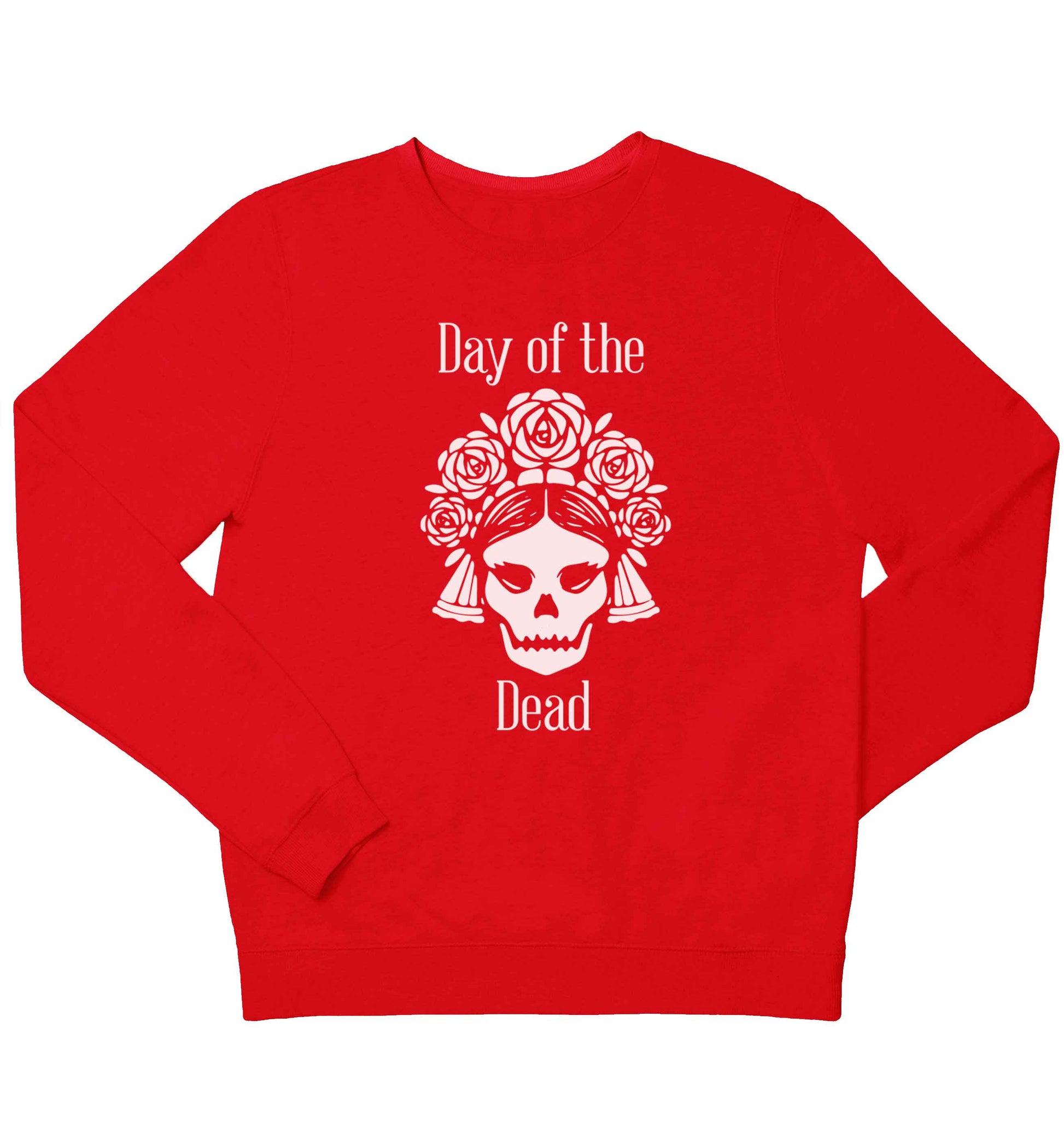 Day of the dead children's grey sweater 12-13 Years