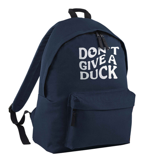 Don't give a duck navy children's backpack