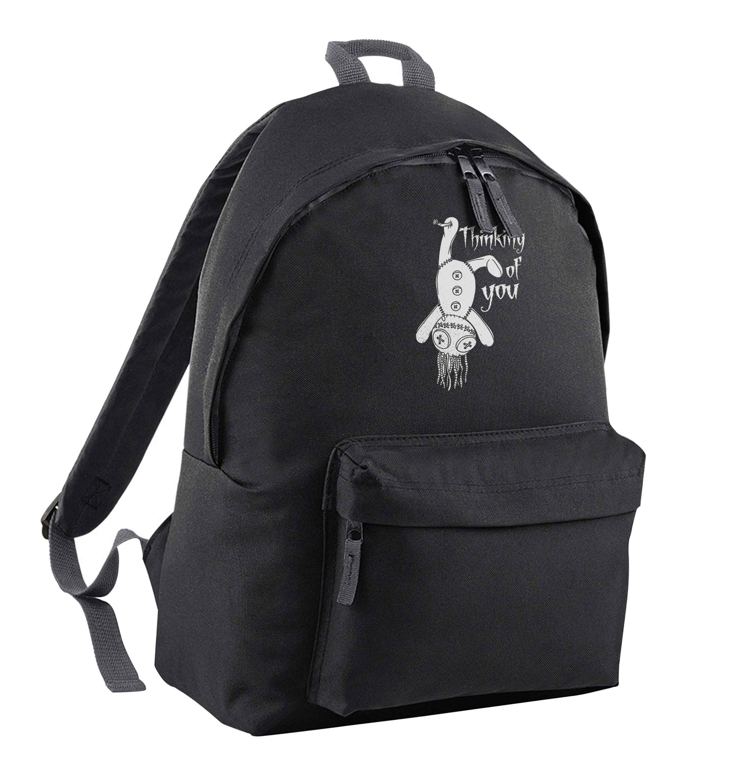 Thinking of you black adults backpack
