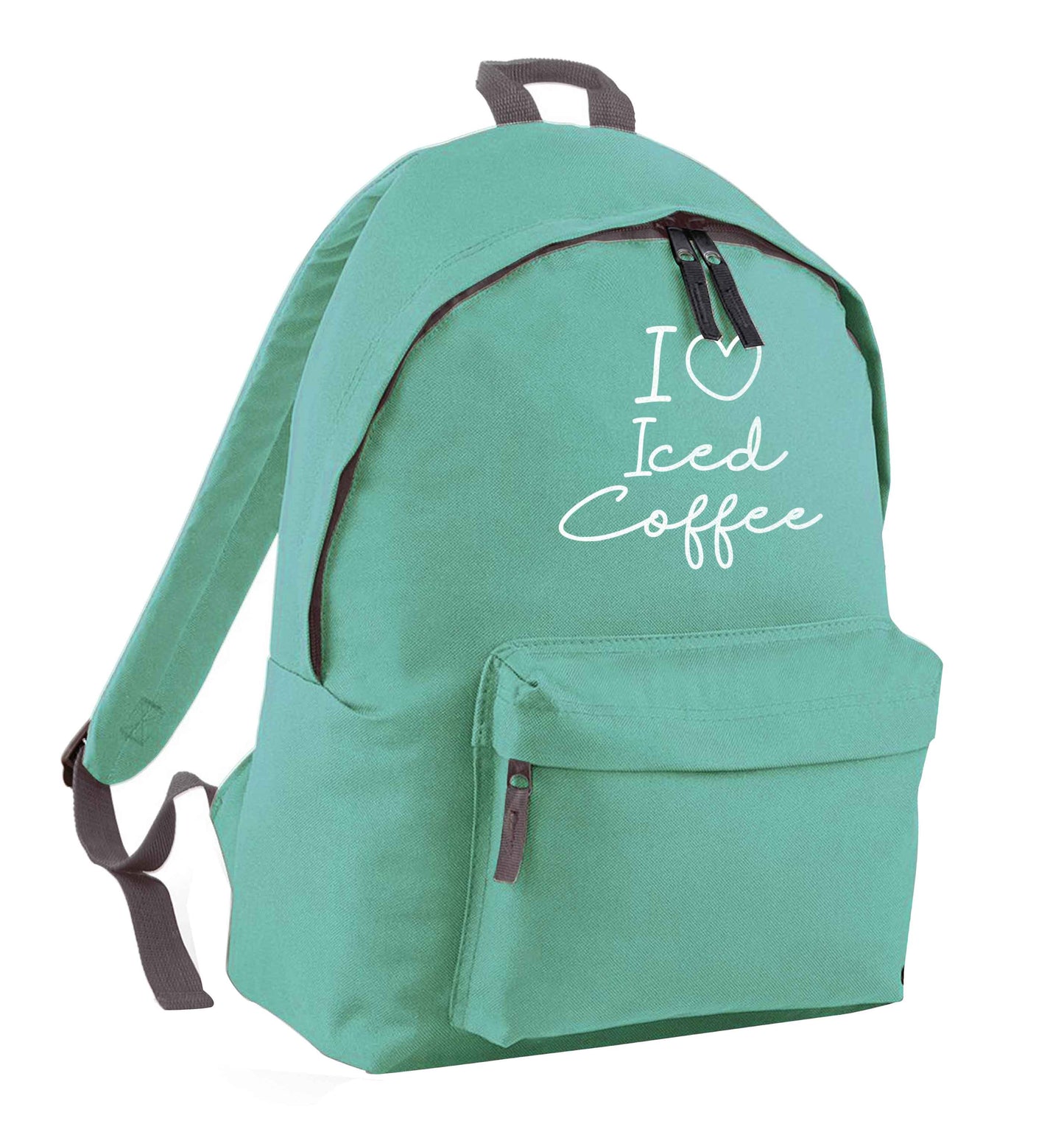 I love iced coffee mint adults backpack