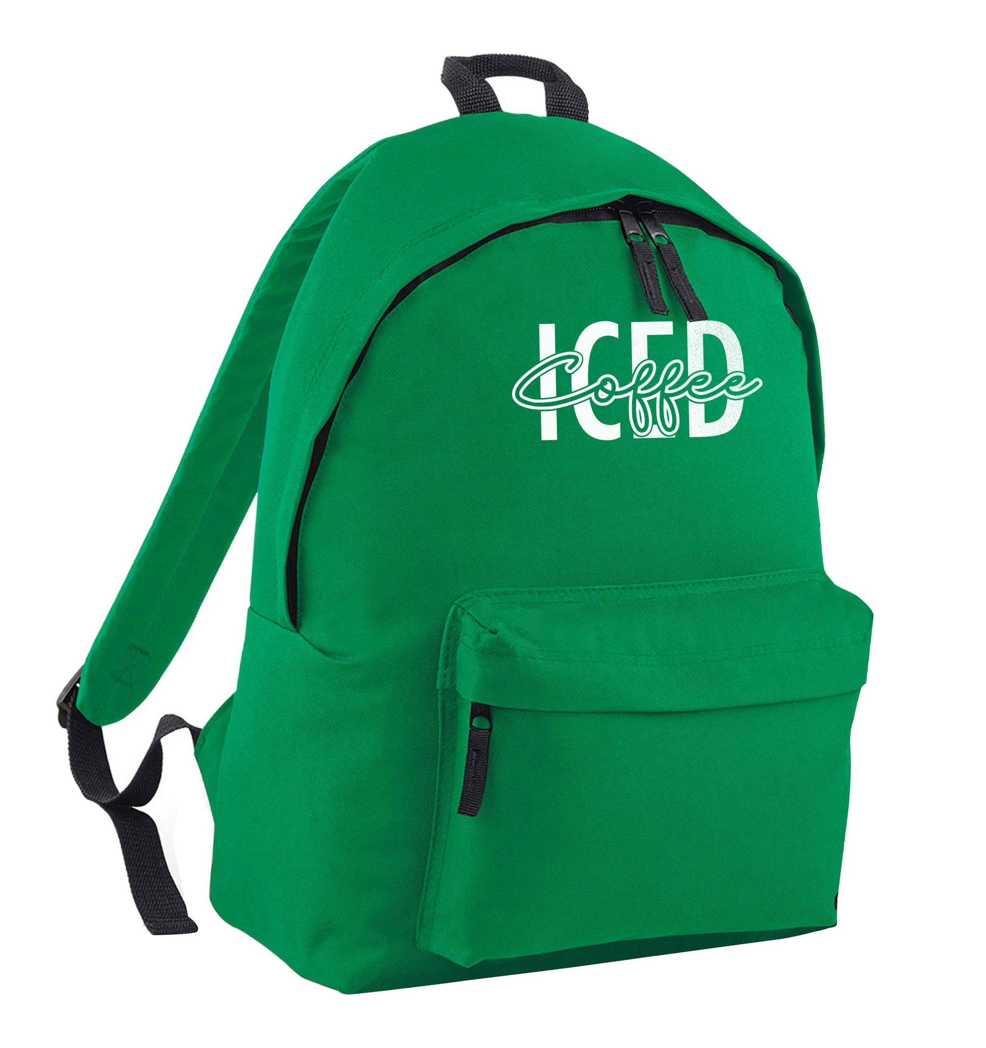Iced Coffee green adults backpack