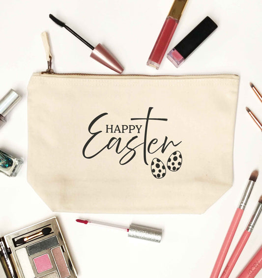 Happy Easter natural makeup bag