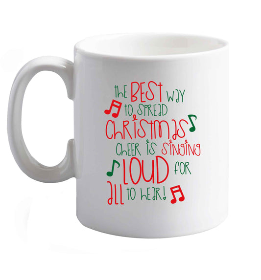 10 oz Favourite Type Pan Pancake ceramic mug right handed