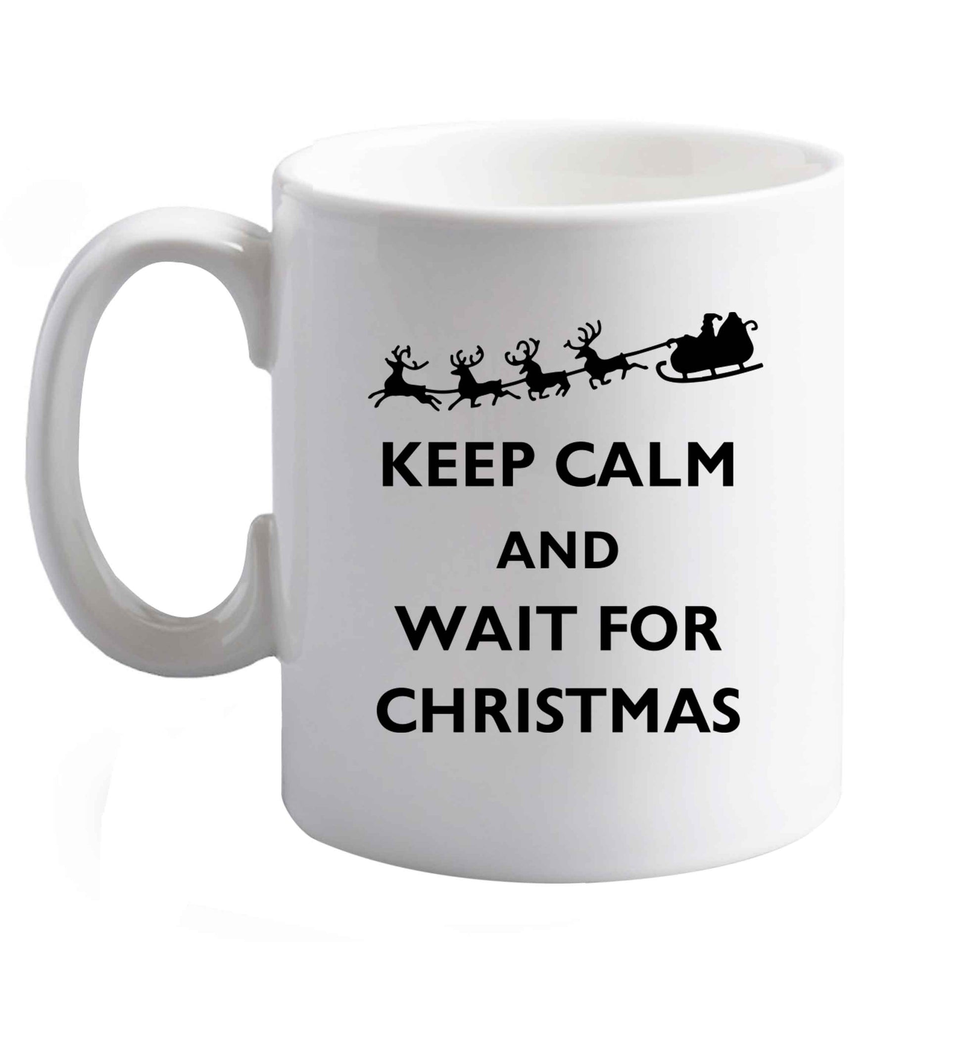 10 oz Favourite Type Pan Pancake ceramic mug right handed