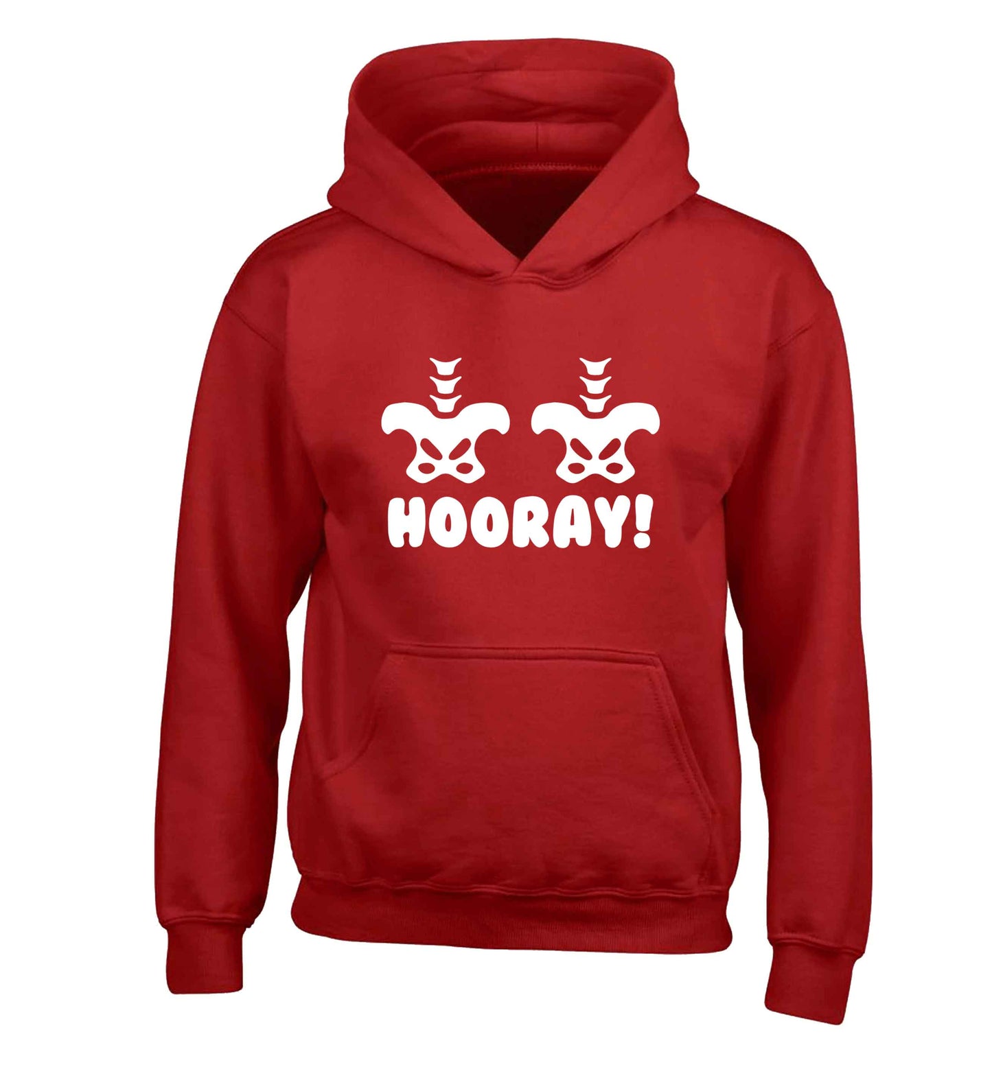 Hip Hip Hooray! children's red hoodie 12-13 Years