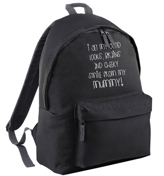 I get my good looks, brains and cheeky smile from my mummy | Children's backpack