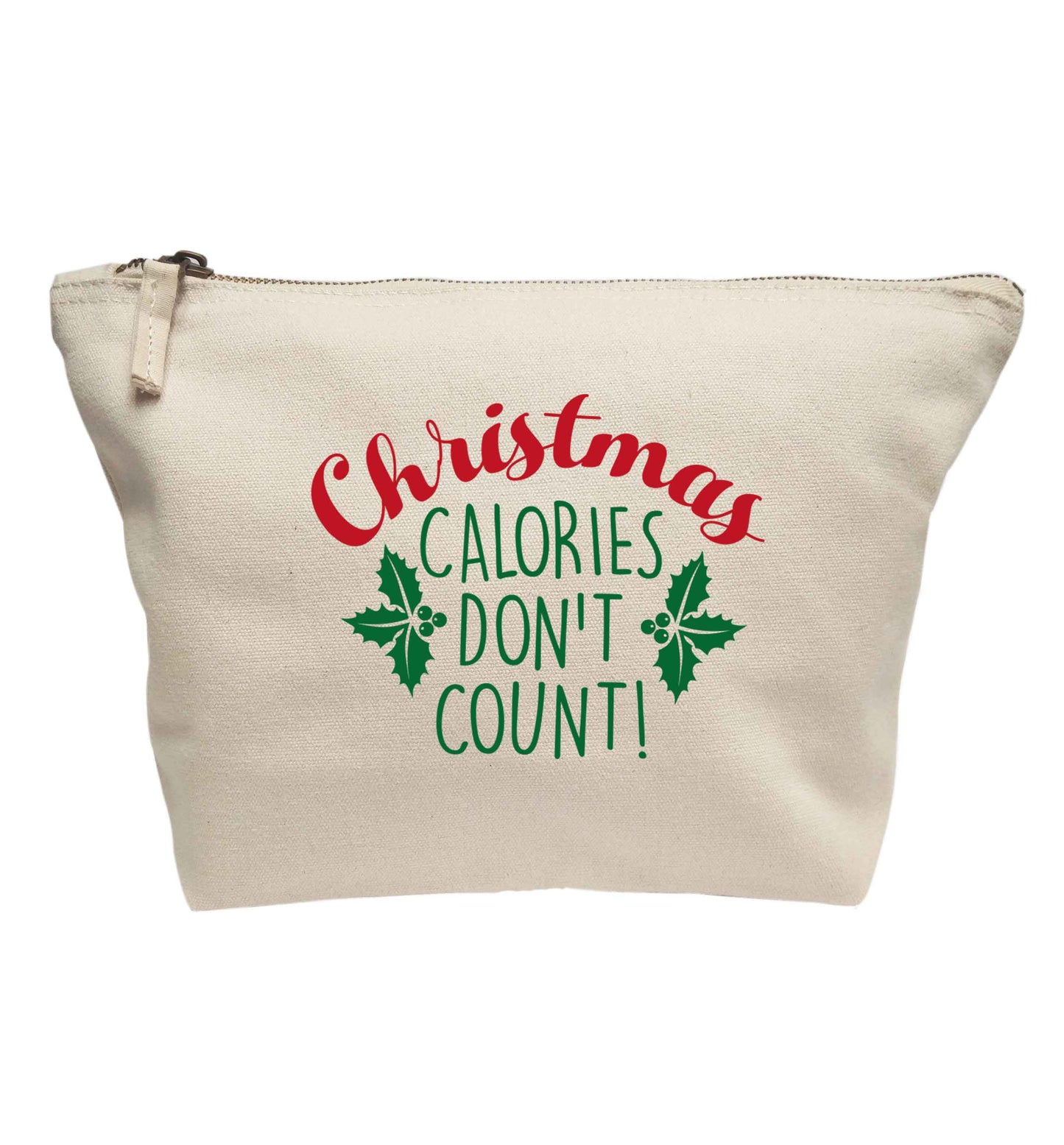 Christmas calories don't count | Makeup / wash bag