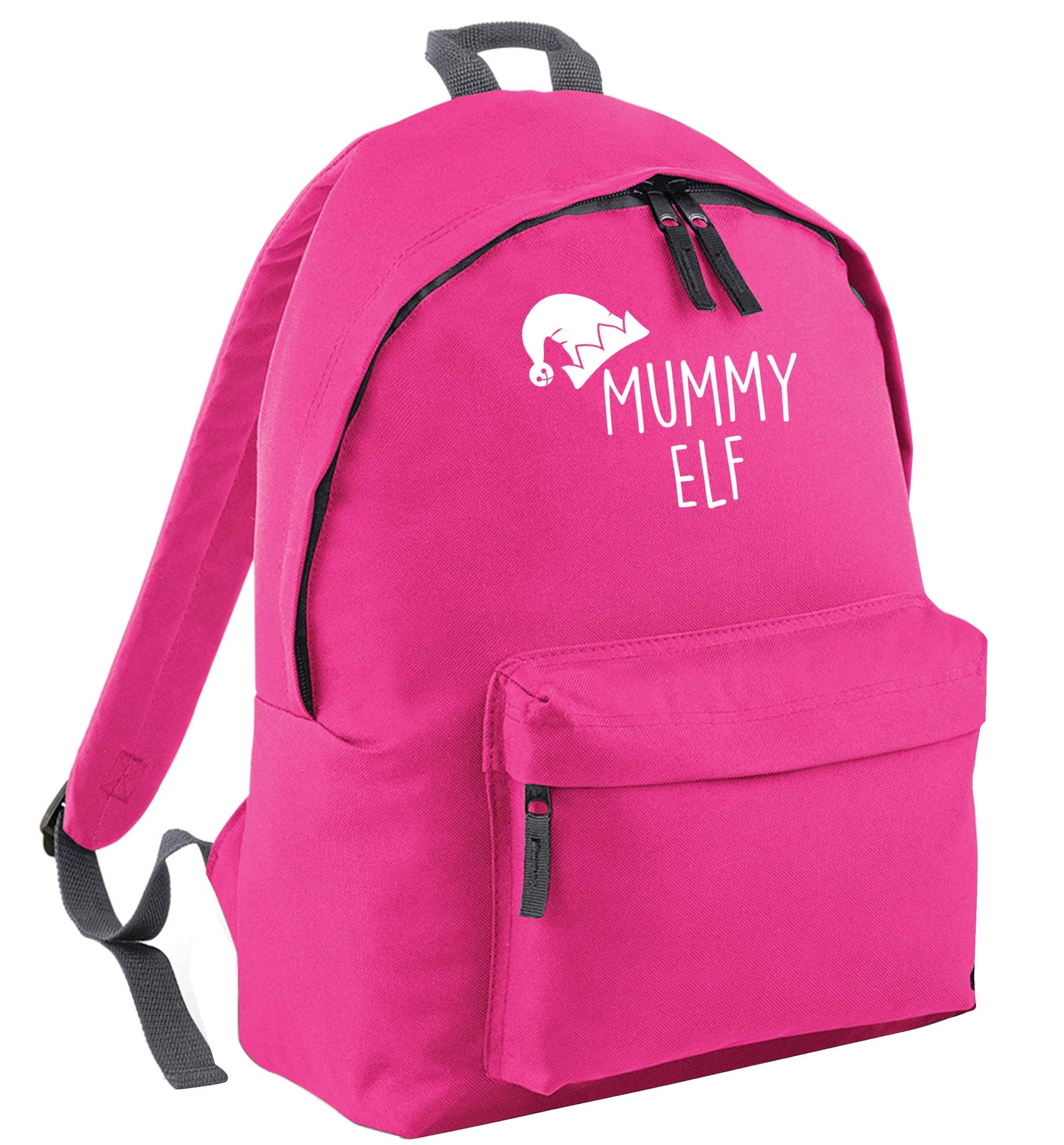 Mummy elf pink adults backpack