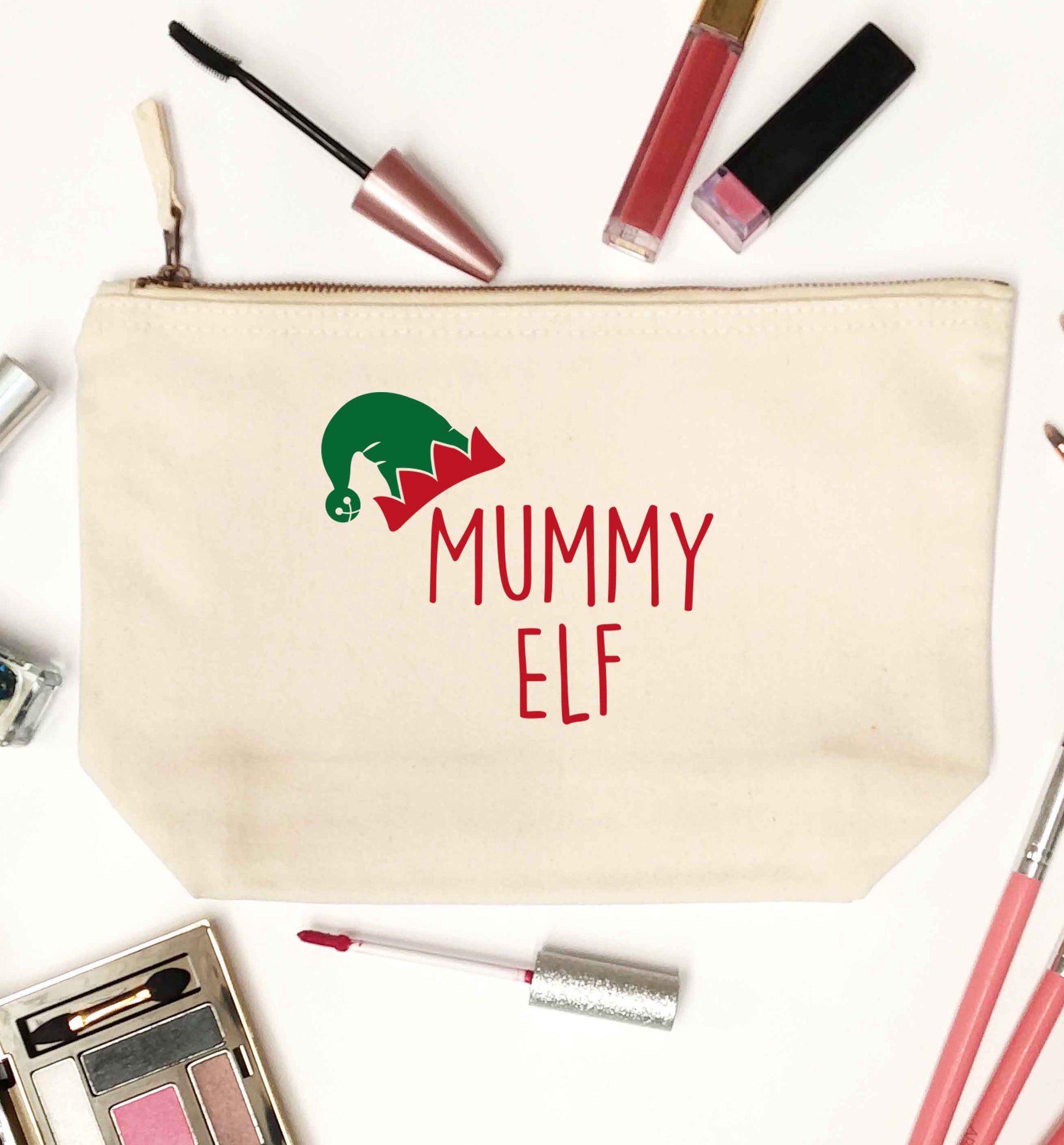 Mummy elf natural makeup bag