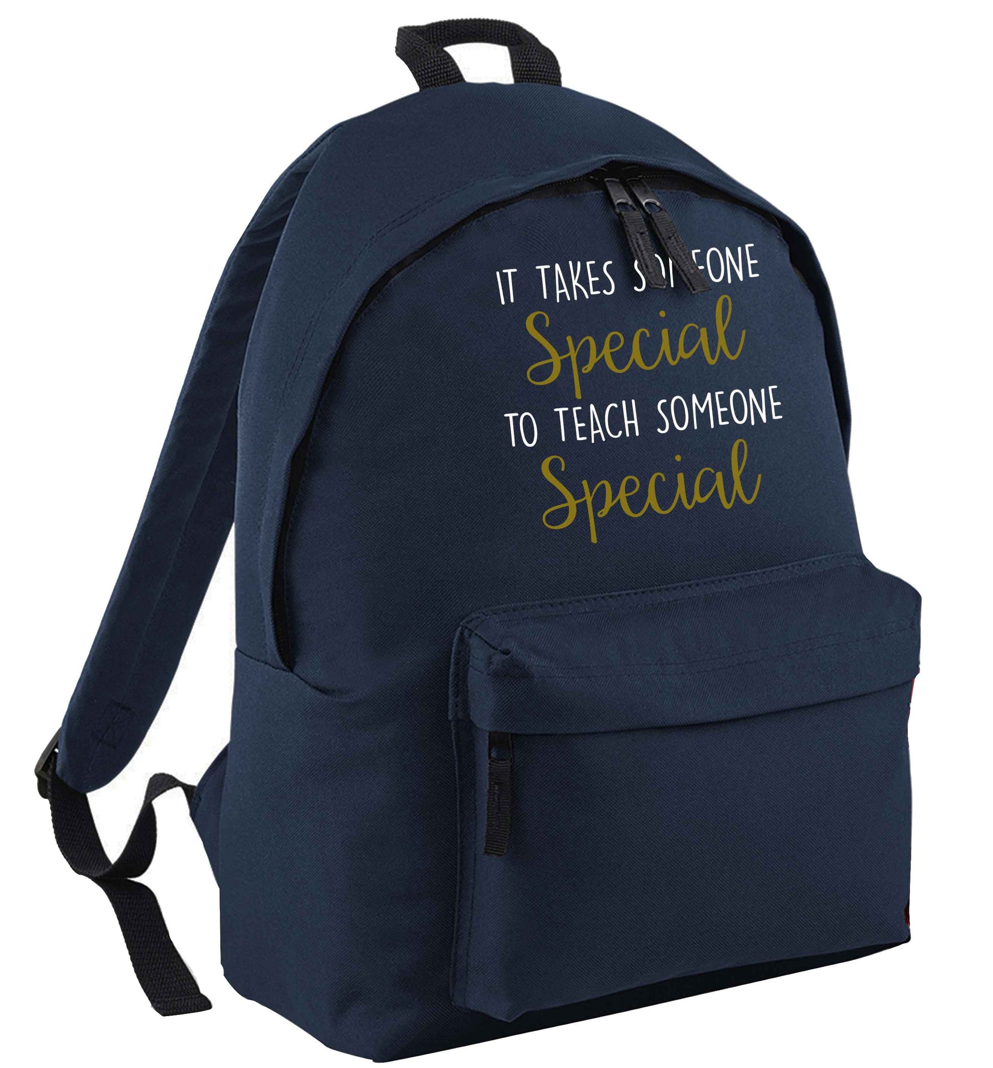 It takes someone special to teach someone special navy adults backpack