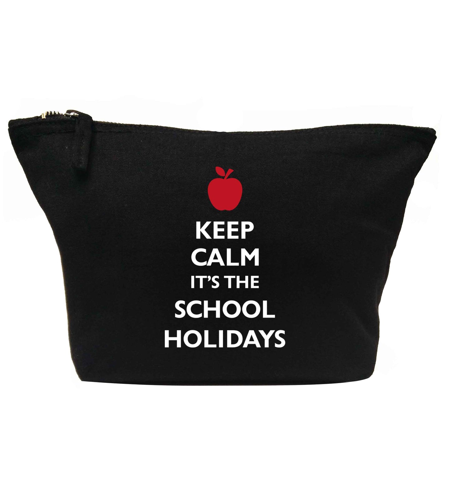 Keep calm it's the school holidays | Makeup / wash bag