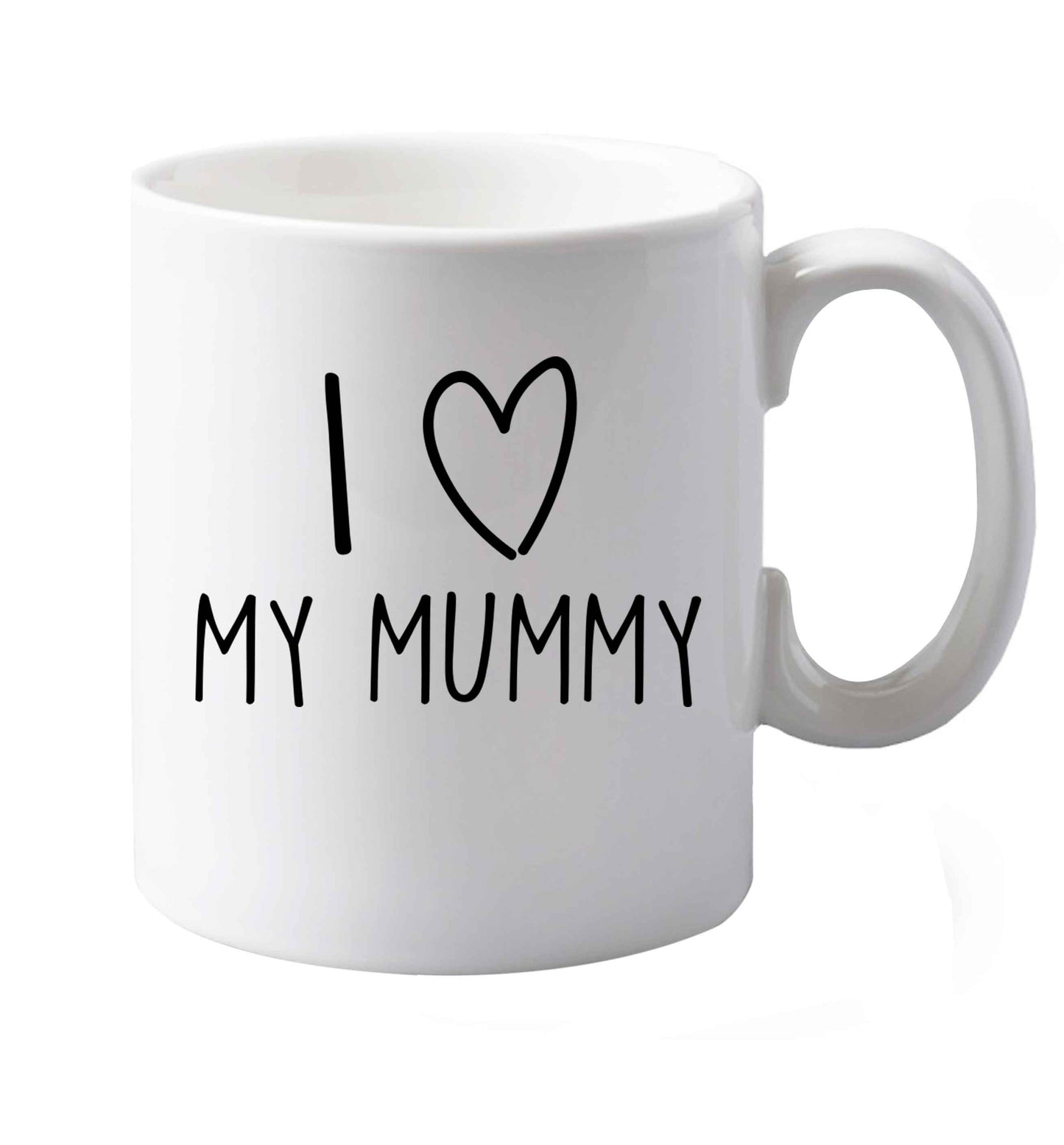 10 oz I love my mummy ceramic mug both sides