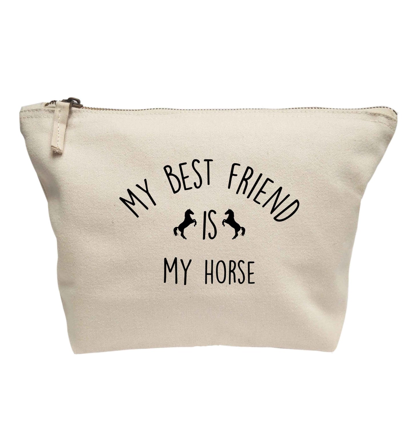 My best friend is my horse | Makeup / wash bag