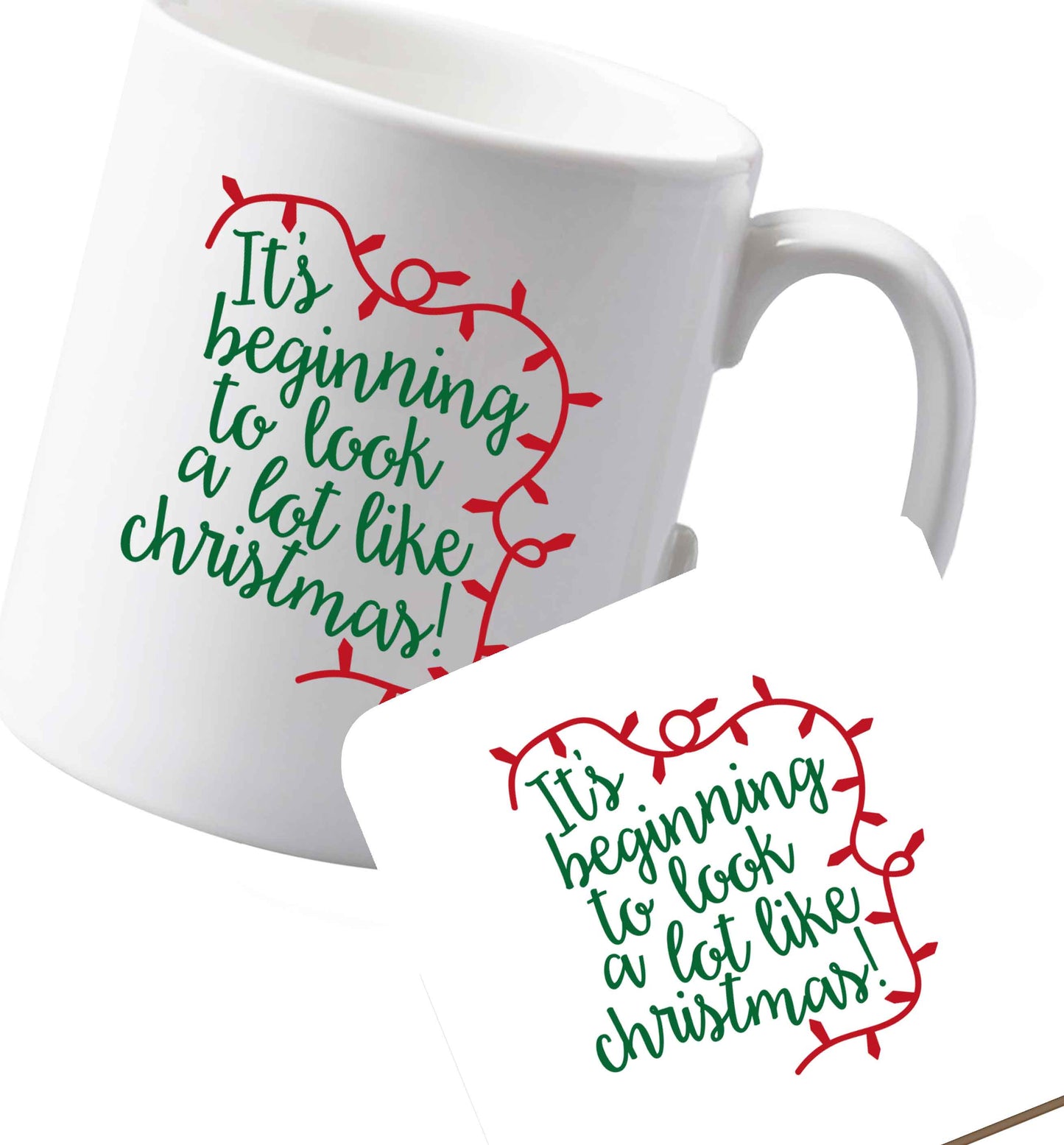 10 oz Ceramic mug and coaster Favourite Type Pan Pancake both sides