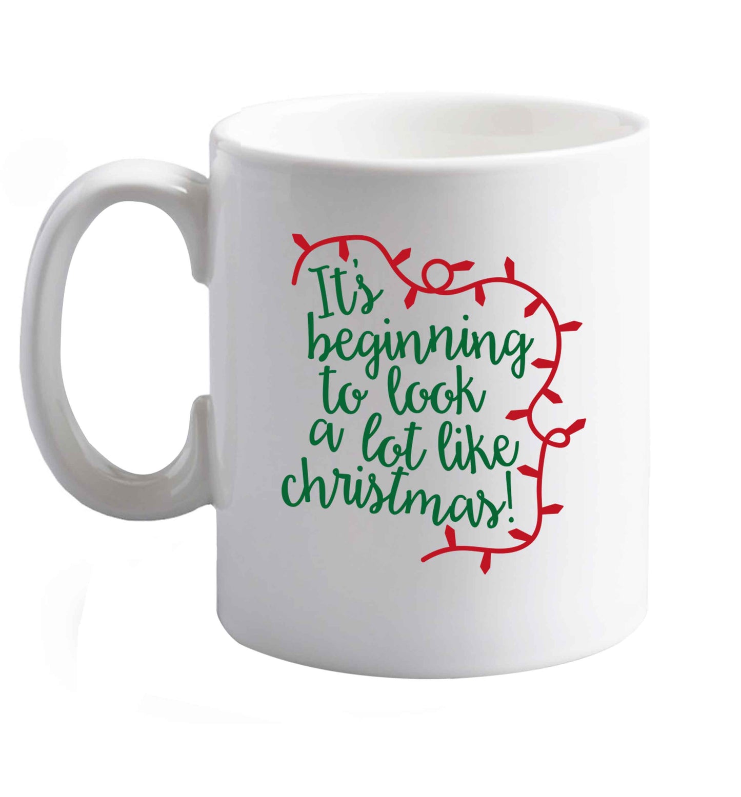 10 oz Favourite Type Pan Pancake ceramic mug right handed