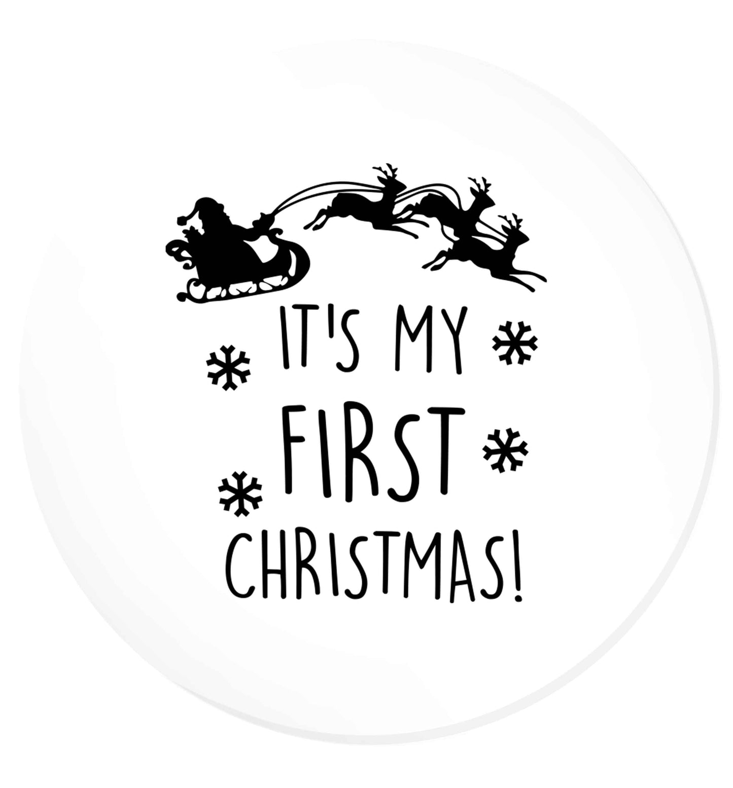 It's my first Christmas - Santa sleigh text | Magnet