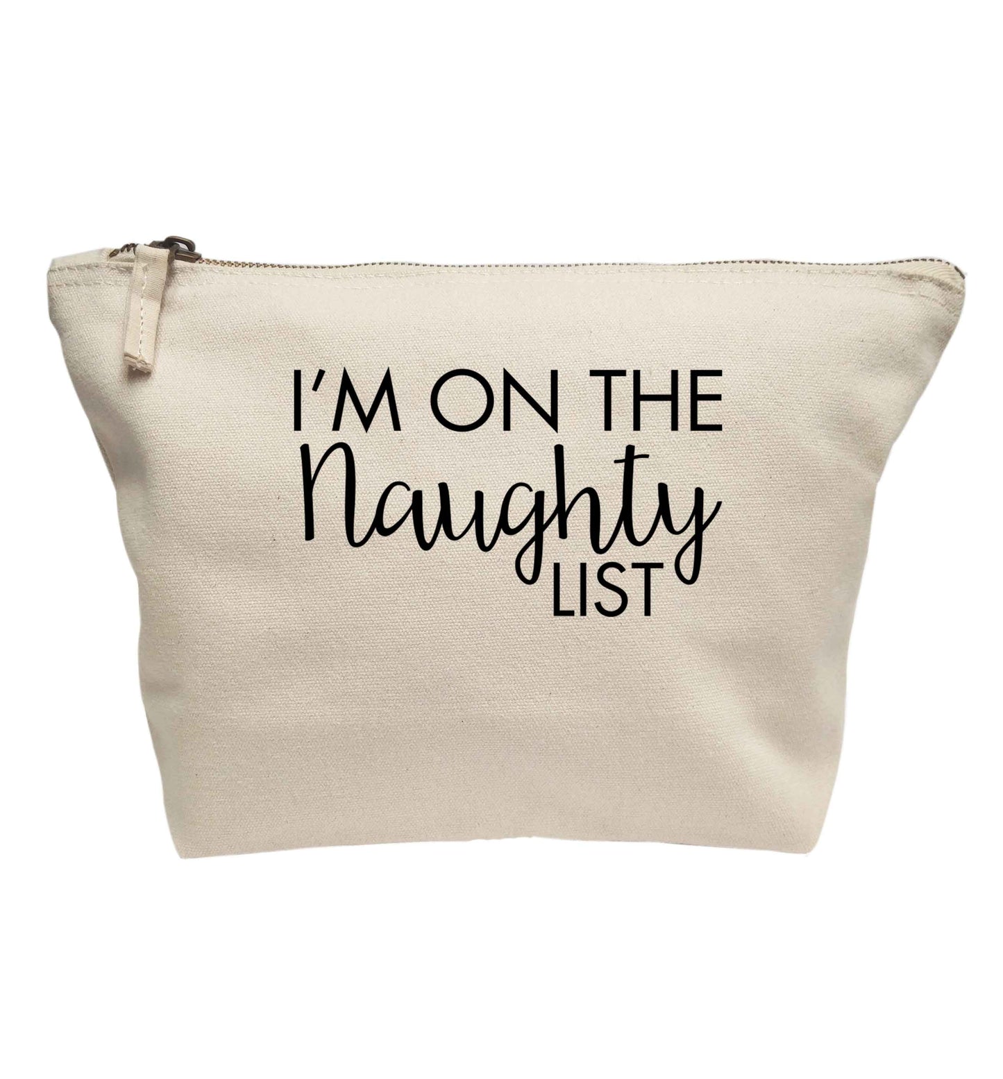 I'm on the naughty list | Makeup / wash bag