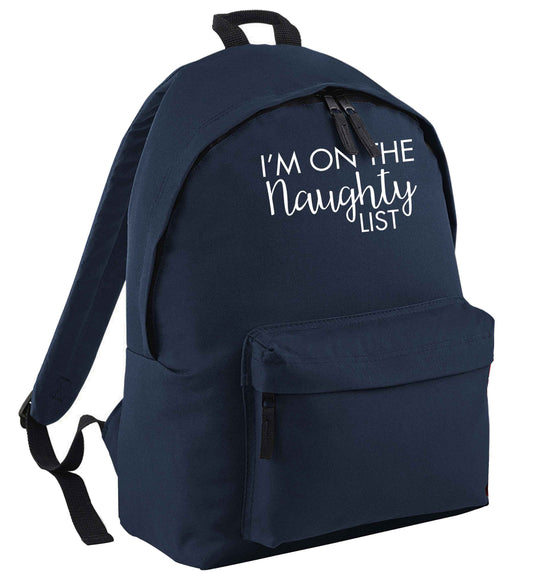 I'm on the naughty list | Children's backpack