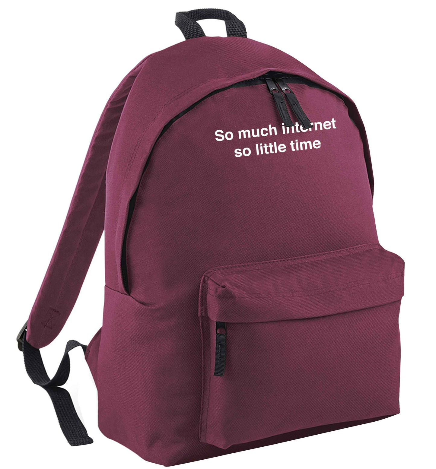 So much internet so little time | Children's backpack