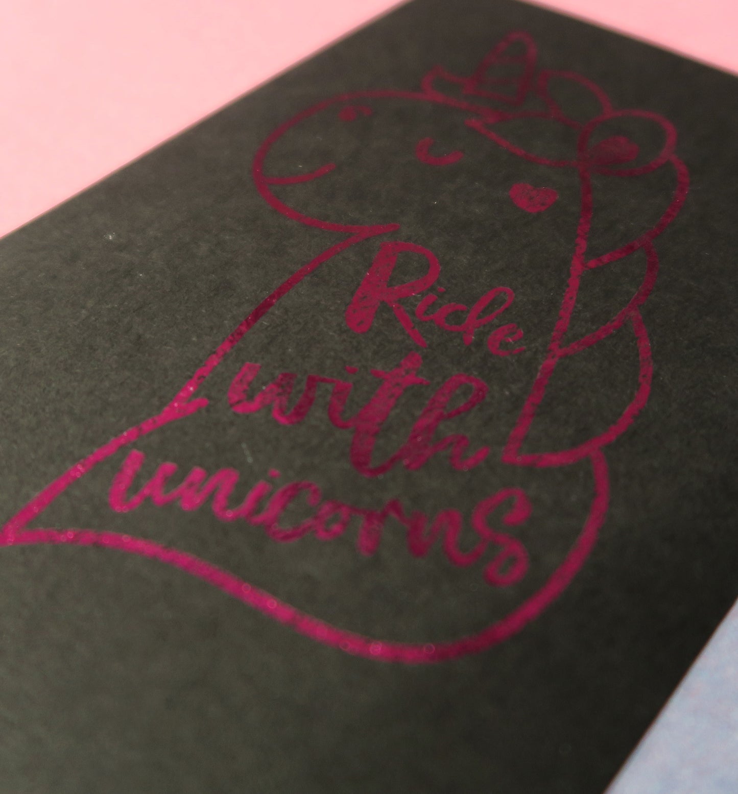 I do it better with stix | Foiled print / greeting card