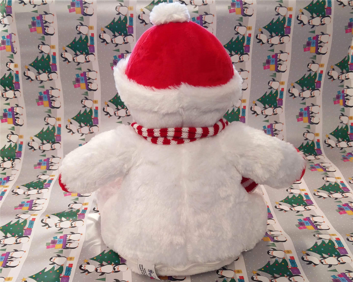 Personalised snowman teddy | Christmas gifts | Flox Creative