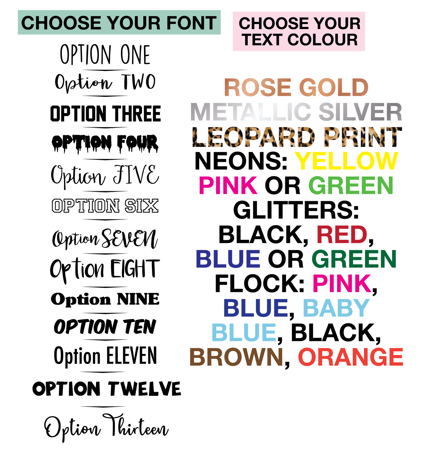 Custom order any text colour and font | Baby Toddler Tshirt