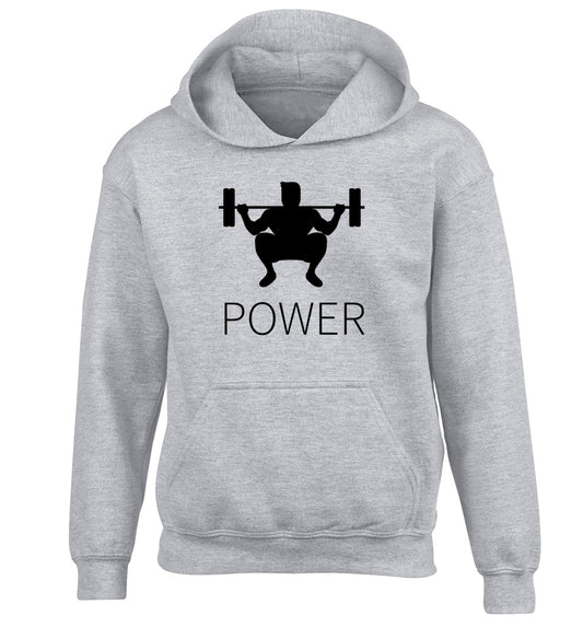 Lift power children's grey hoodie 12-13 Years