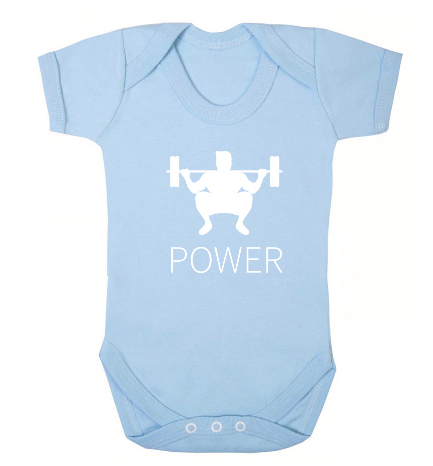 Lift power Baby Vest pale blue 18-24 months