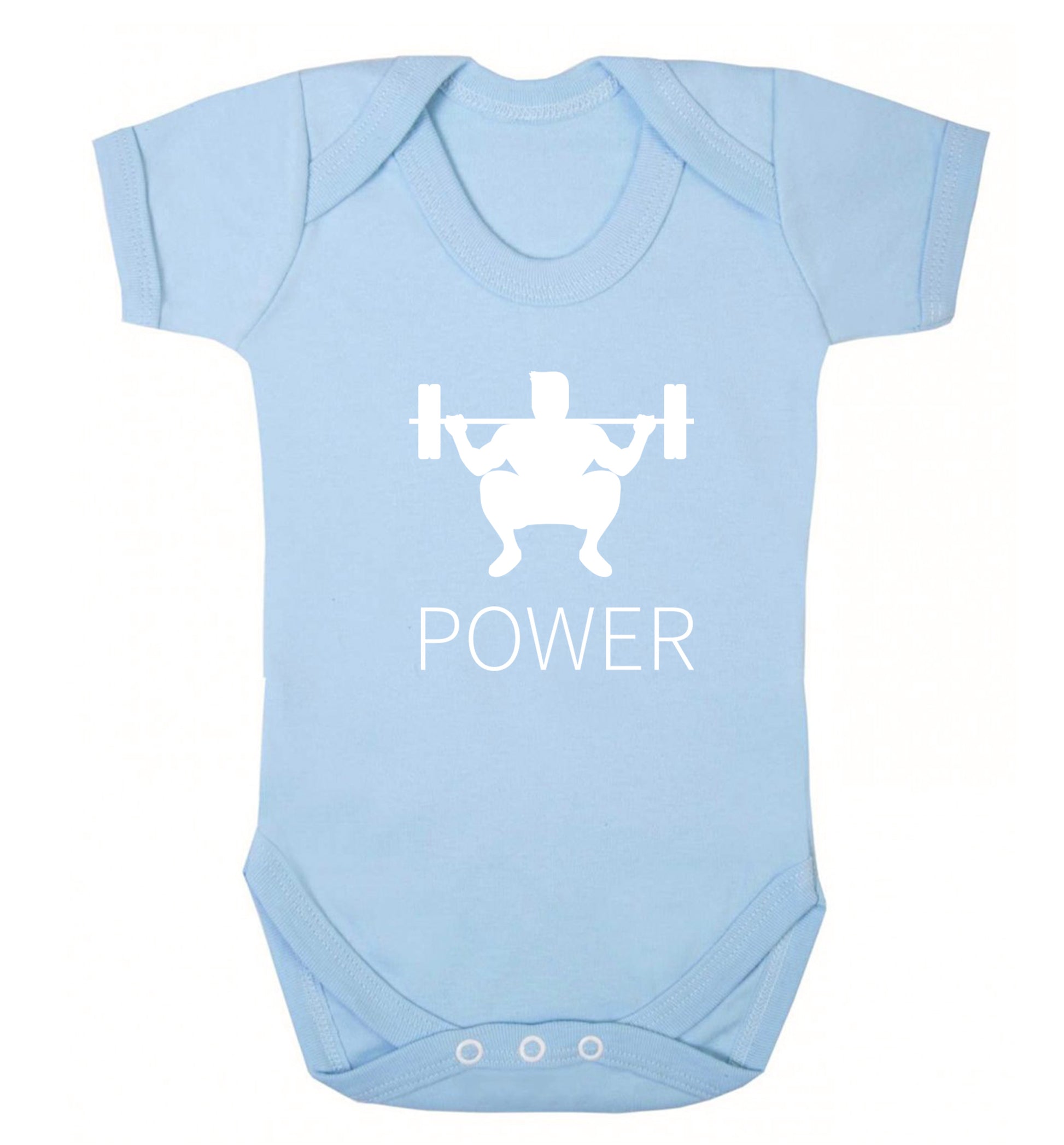 Lift power Baby Vest pale blue 18-24 months