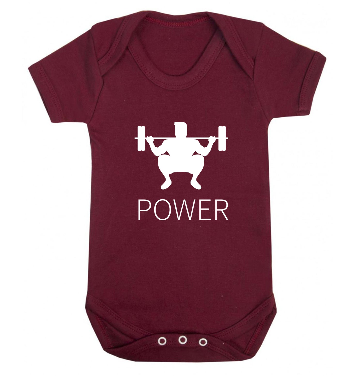 Lift power Baby Vest maroon 18-24 months