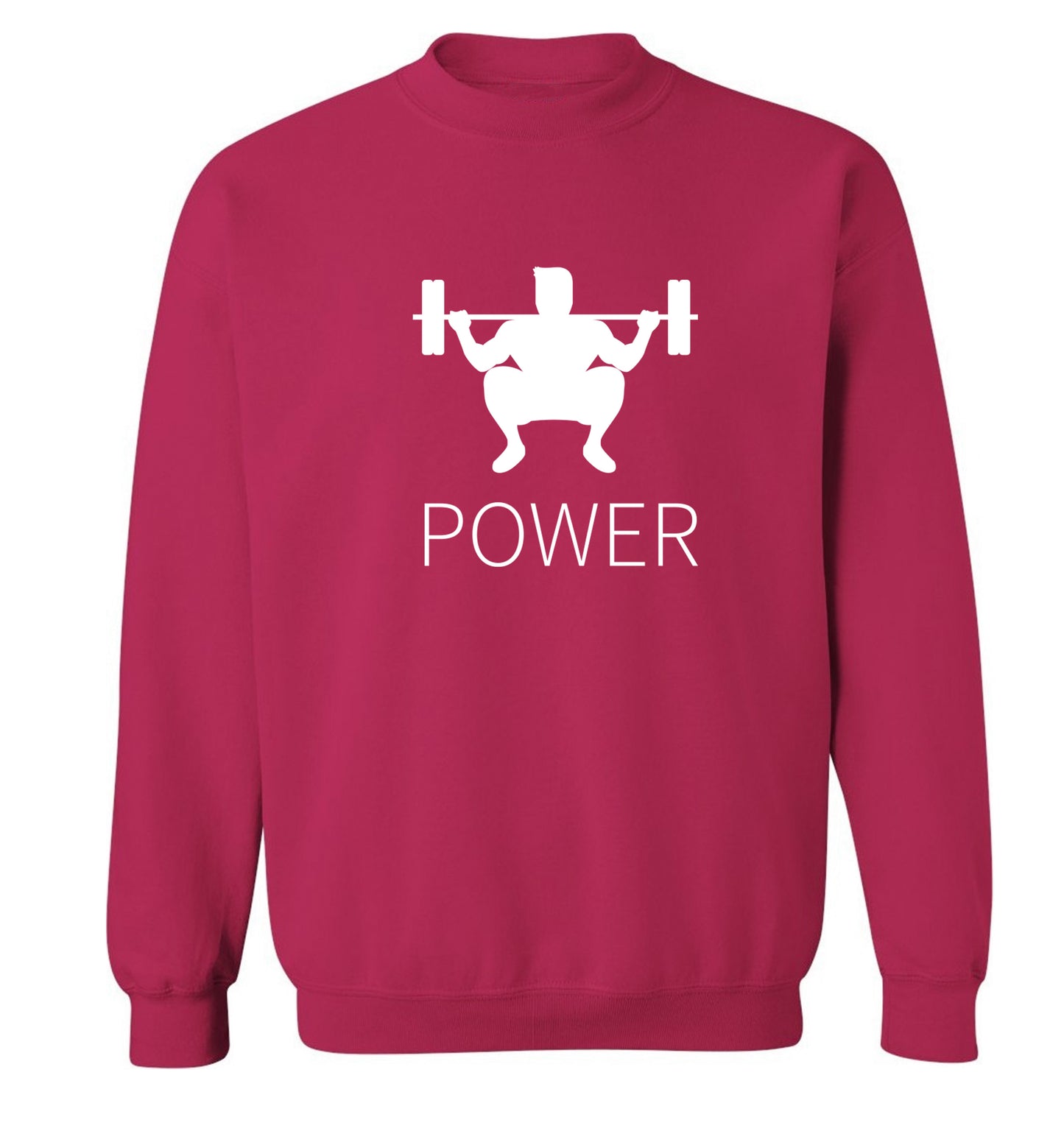 Lift power Adult's unisex pink Sweater 2XL