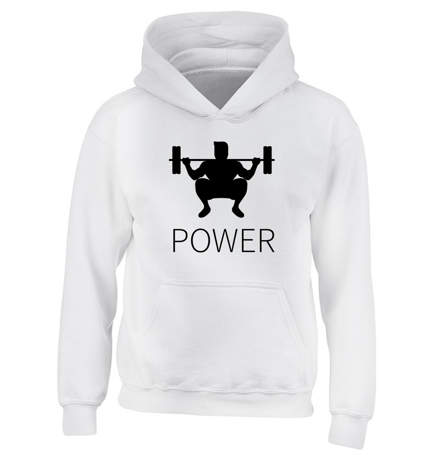 Lift power children's white hoodie 12-13 Years