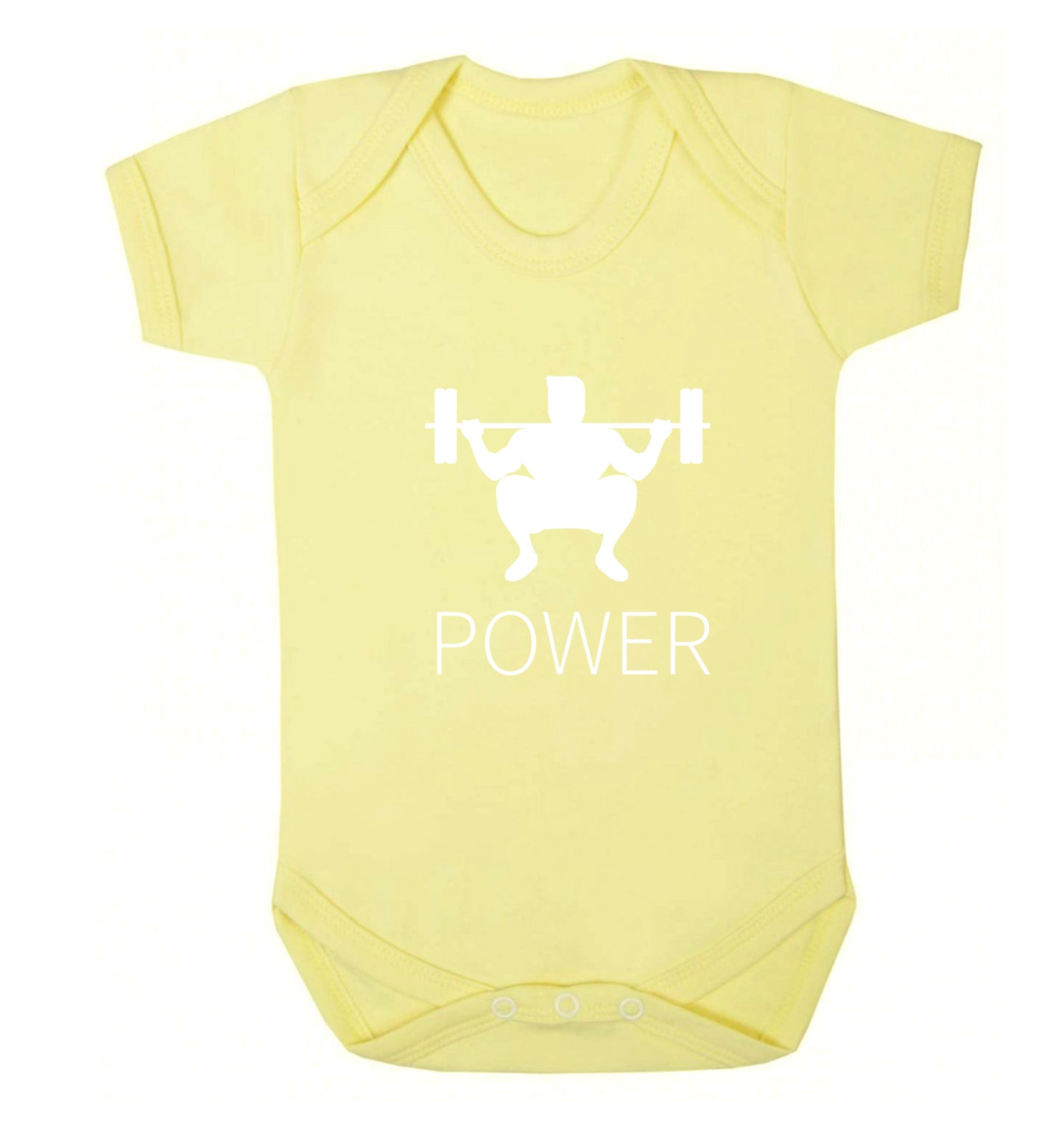 Lift power Baby Vest pale yellow 18-24 months