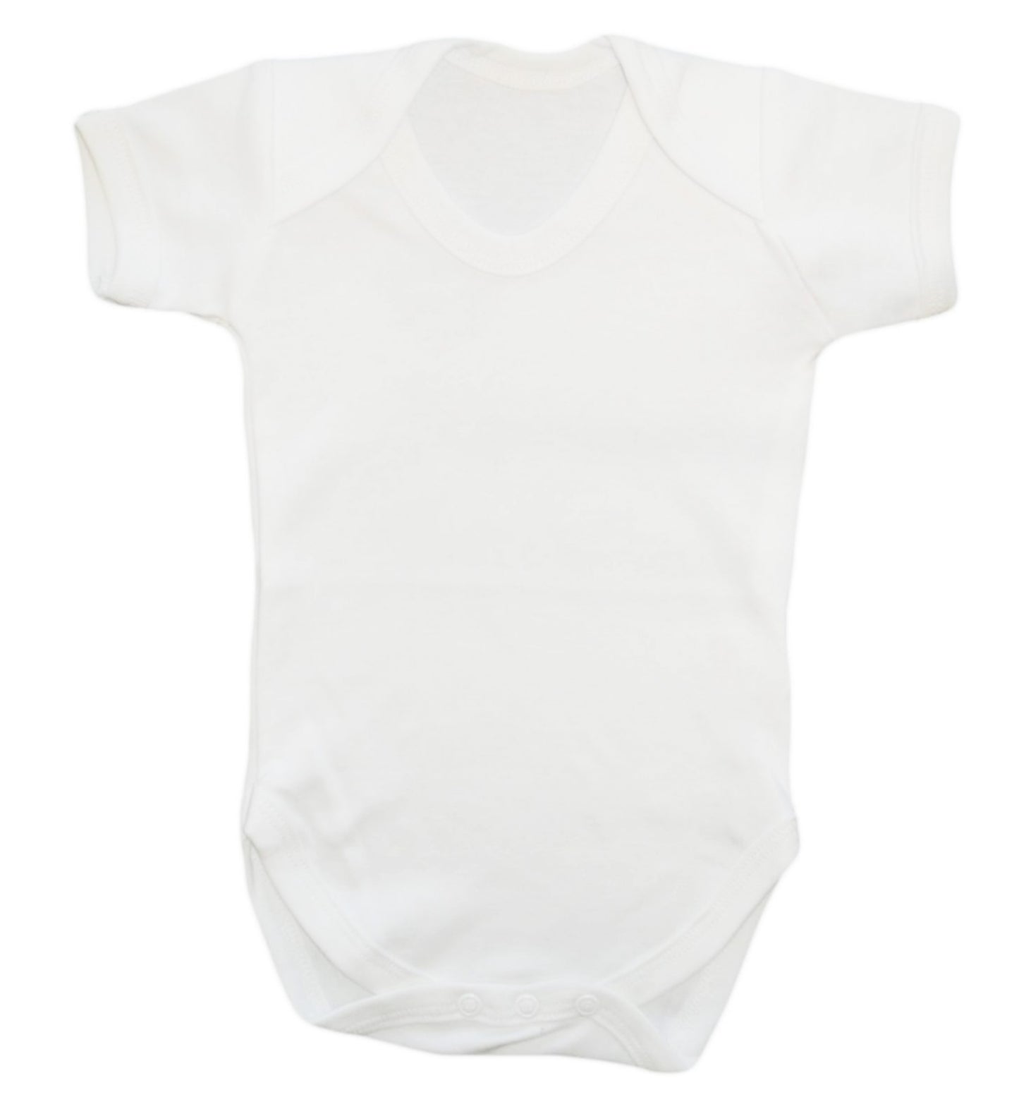 Mega golfing dad Baby Vest white 18-24 months