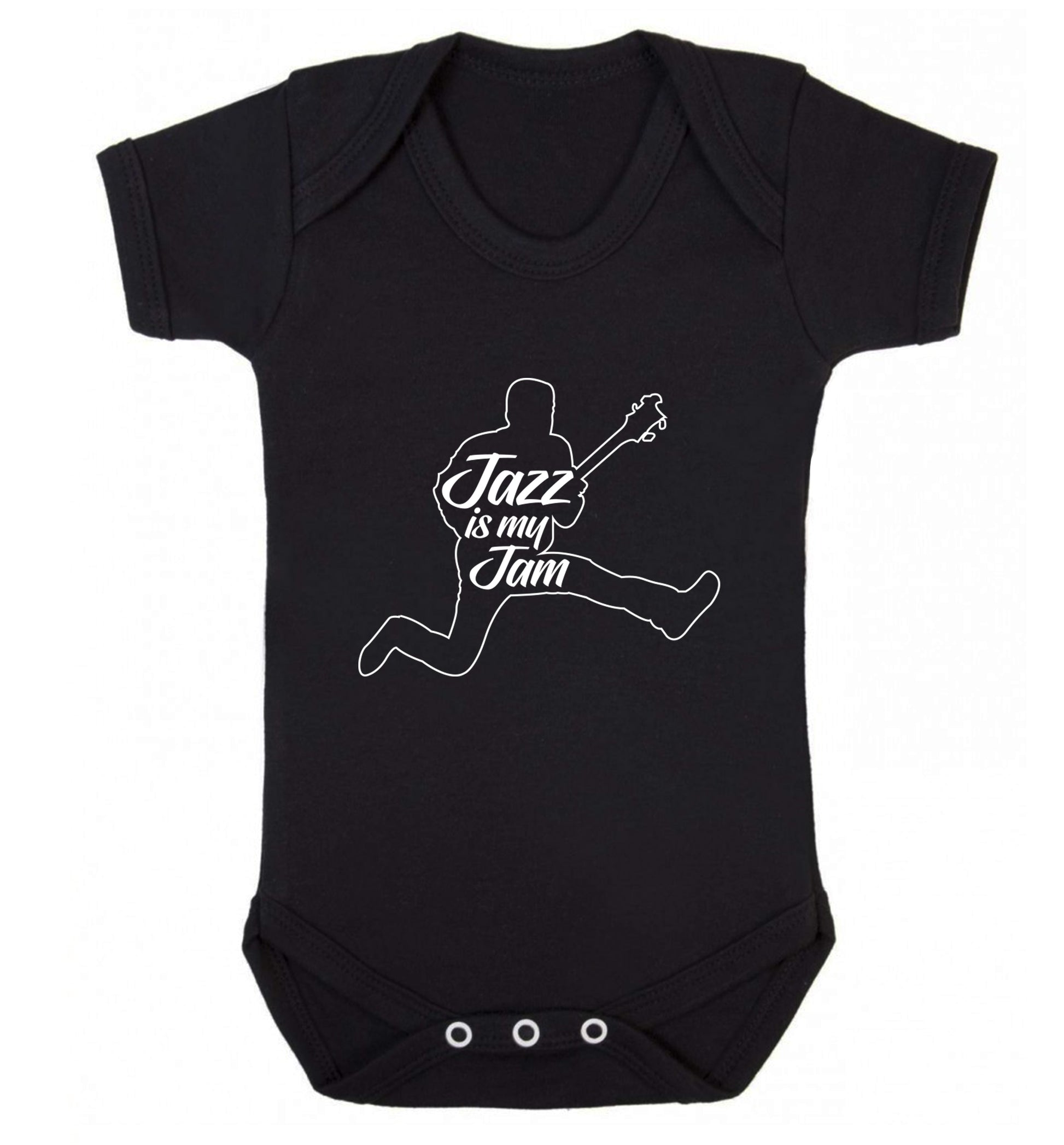 Jazz is my jam Baby Vest black 18-24 months